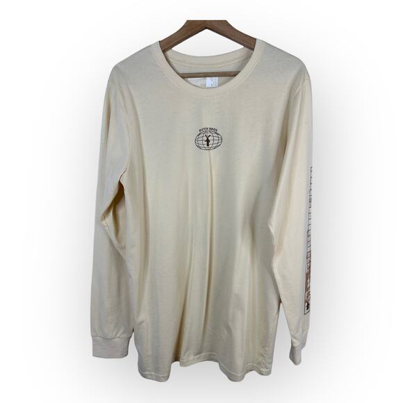 Dutch Bros Mens Size Medium Long Sleeve T-Shirt Its All Good Change the World - Picture 1 of 8